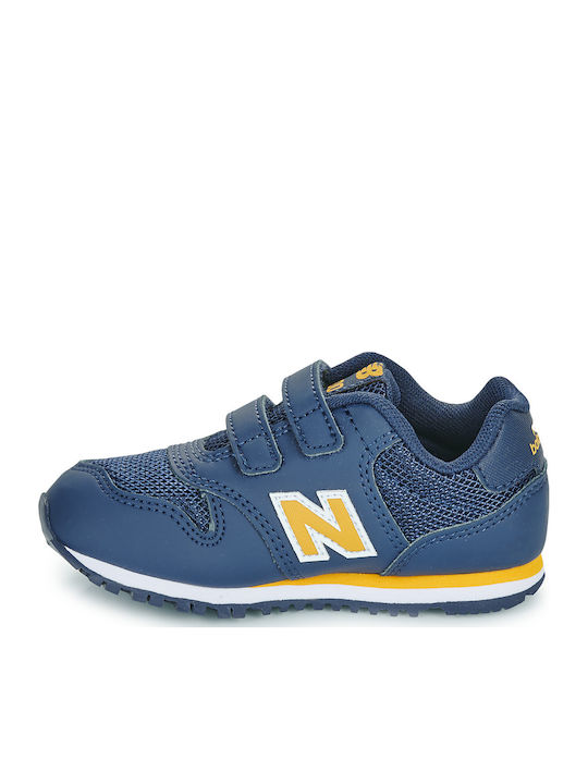 500 Kids Sneakers with Scratch Blue