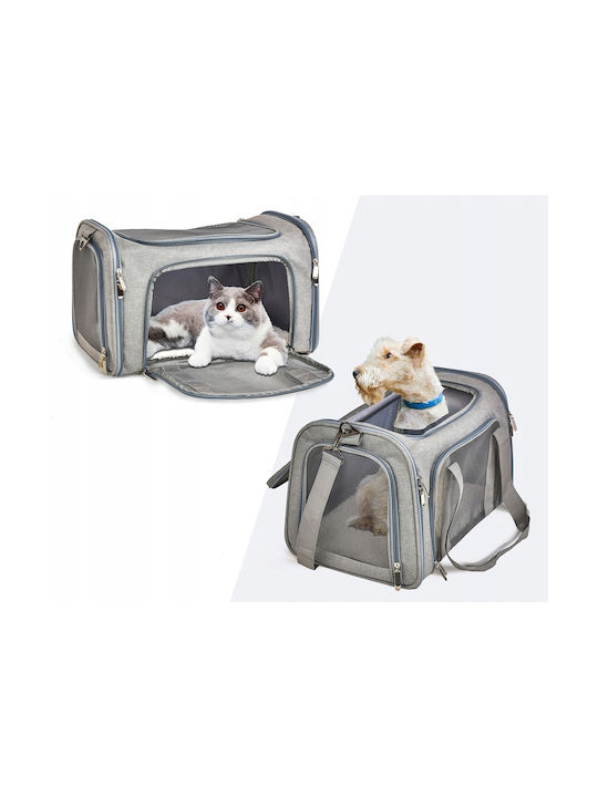 Cat Carrier Bag Gray