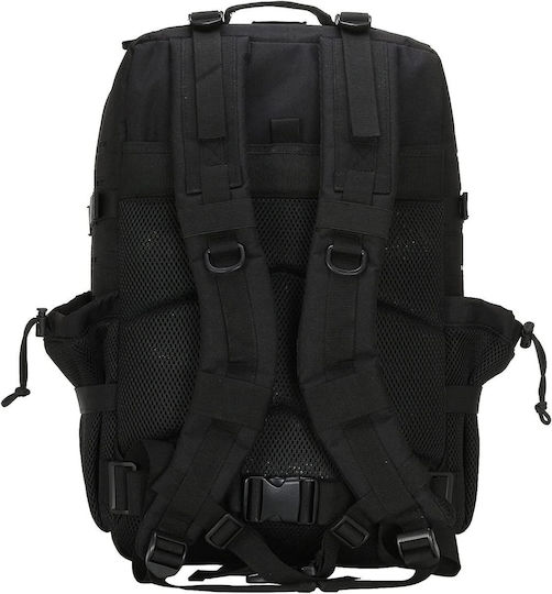 Heavy Duty Στρατιωτικό Σακίδιο Πλάτης Μαύρο 50lt