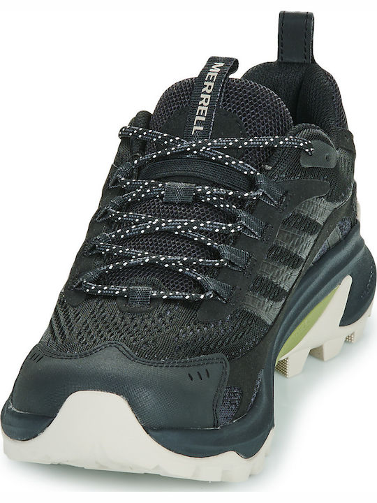 Merrell Moab Speed 2 Ανδρικά Ορειβατικά Μποτάκια Μαύρα