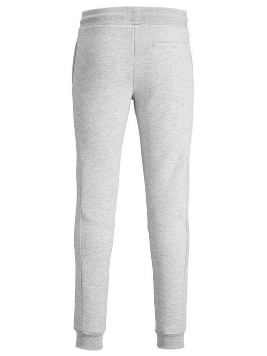 Jack & Jones Men's Sweatpants with Rubber Light Grey