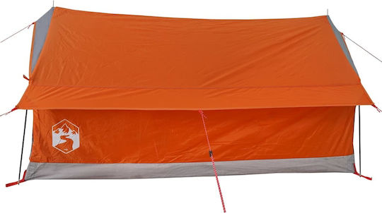 vidaXL Καλοκαιρινή Σκηνή Camping Γκρι για 2 Άτομα 193x122x96εκ.