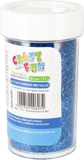 Craft with Fun Goldstaub Glitter Mehrfarbig 8gr