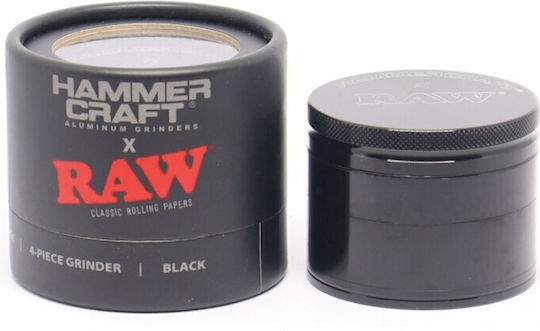 Raw Râșniță 63mm Negru