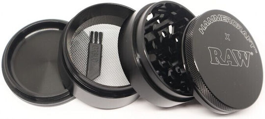 Raw Râșniță 63mm Negru