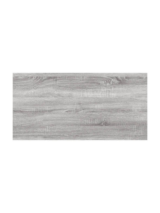 Wandregale Grau Sonoma 4Stücke 60x20x1.5cm