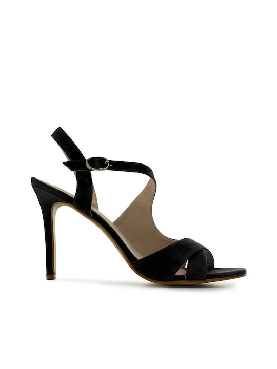 Leather Sandals Black