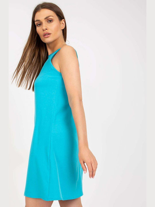 Rue Paris All Day Sleeveless Mini Dress Blue