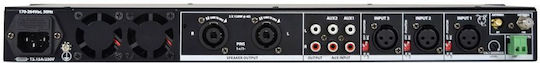 Adastra MM240 Integrated PA Amplifier 24 Channels 120W/4Ω 120W/100V Equipped with USB/FM/Bluetooth
