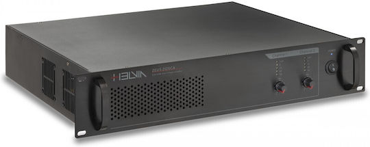 Helvia Zeus 2120CA PA Power Amplifier 2 Channels 120W/4Ω 240W/100V