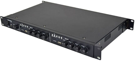Adastra A14 Dual Stereo Verstärker- Integriert PA-Verstärker 100W/100V