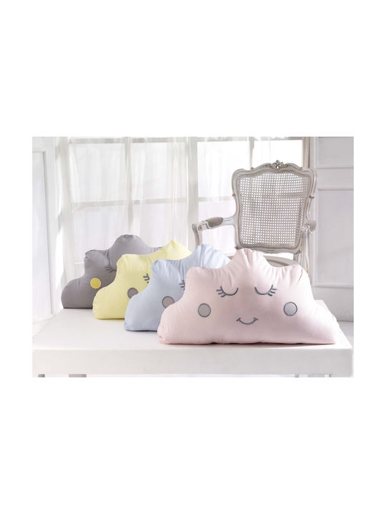 abo Crib Decorative Pillow Cloud Light Blue 56x33cm abo Crib Decorative Pillow Cloud Light Blue 56x33cm