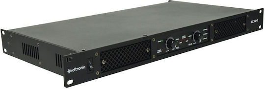 Citronic D300 PA Power Amplifier 150W/100V Black