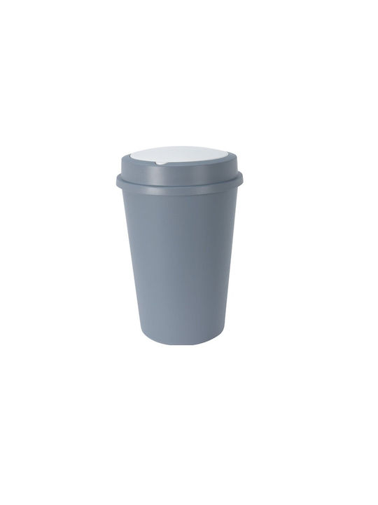 Excellent Houseware Coș de Gunoi Plastic Albastru 47lt 1buc
