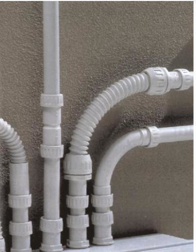Elvhx Electrodur Electrical Conduit with Diameter 50mm made of Plastic 1m 4356