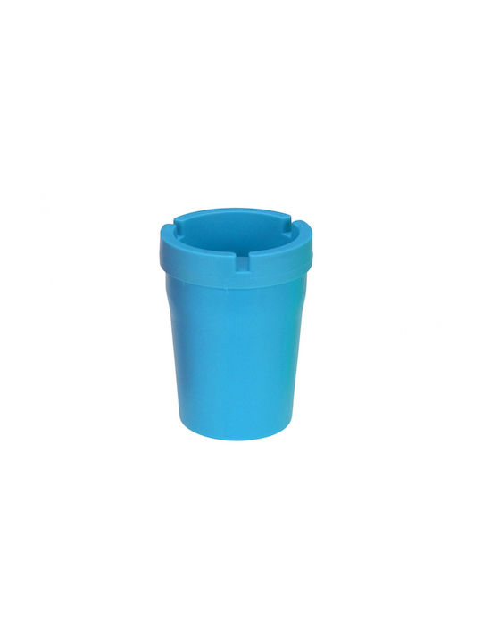 Excellent Houseware Glass Cigarette Ashtray Blue