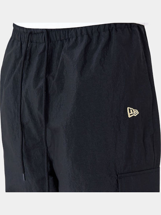 Cargo Sweatpants with Elastic Black