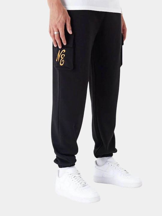 Cargo Παντελόνι Φόρμας με Λάστιχο Black