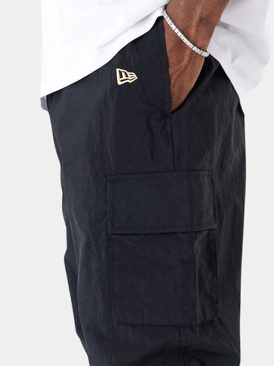 Cargo Sweatpants with Elastic Black