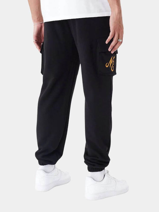 Cargo Παντελόνι Φόρμας με Λάστιχο Black