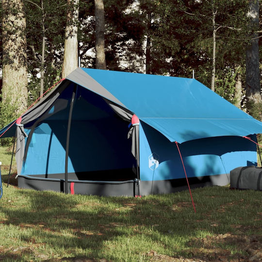 vidaXL Summer Camping Tent Blue for 2 People 96x122x96cm