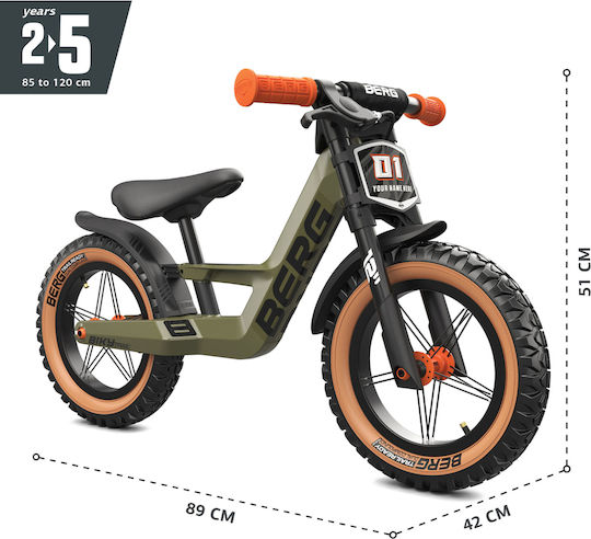 Berg Toys Kinderlaufrad Biky Trail Grün