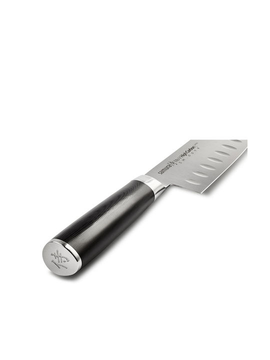 Samura Knife Santoku from Stainless Steel 18cm