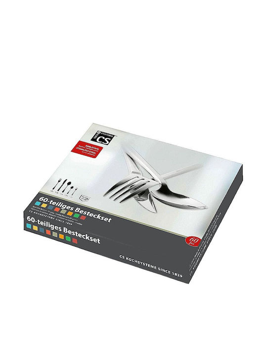 Carl Schmidt Sohn Set de Tacâmuri Inoxidabil Argintiu 60buc