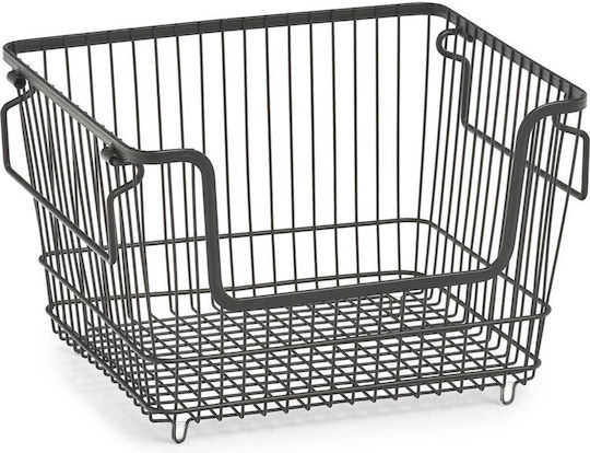 Zeller Metallische Tischbasis 33x27x21,5 cm Schwarz