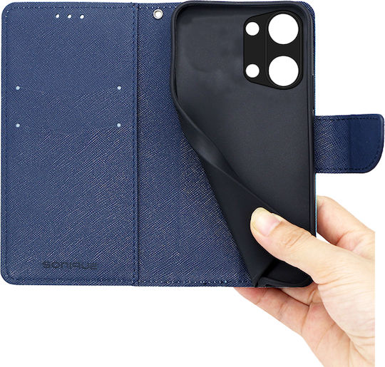 Sonique Trend Wallet Synthetic Leather / Silicone Red (OnePlus Nord 3)