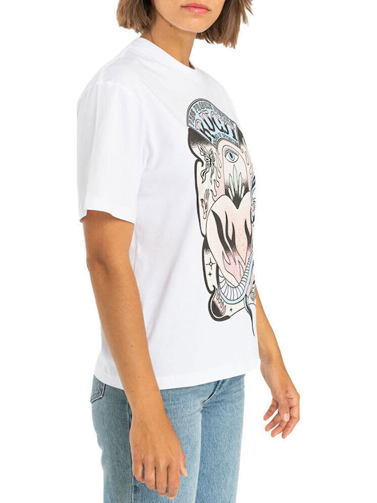 Damen T-Shirt Weiß