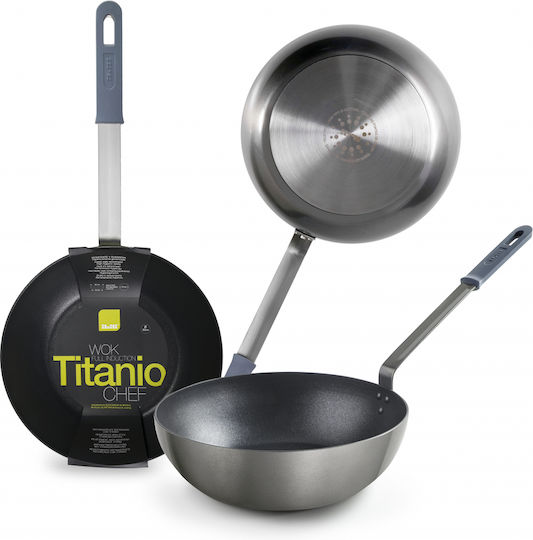 Ibili Wok Aluminium mit Antihaftbeschichtung