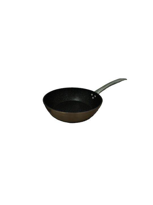 Ibili Natura Copper Aluminum Pan with Non-Stick Interior Coating