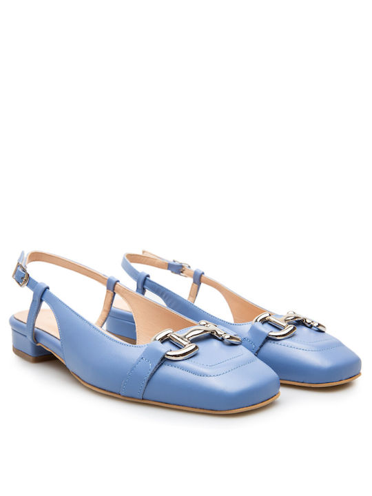 Labrini Damen Ballerinas in Hellblau Farbe