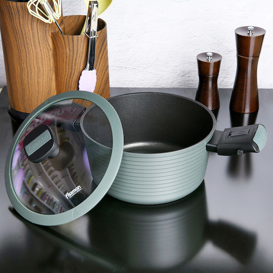 Fissman Βαθιά Κατσαρόλα από Αλουμίνιο 28cm