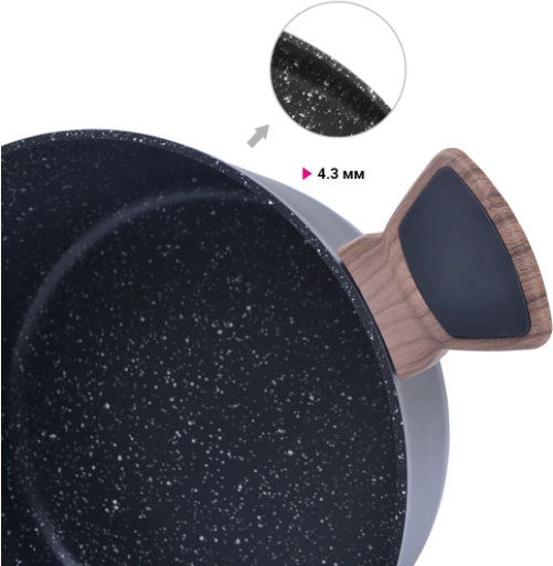 Fissman Diamond Oală Adâncă Din Aluminiu 24cm