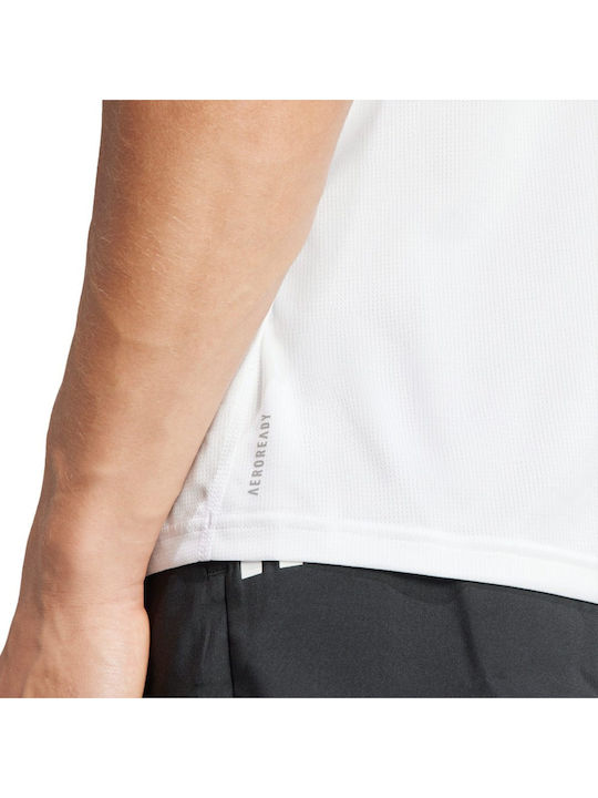 Performance Aeroready Спортна тениска Бял