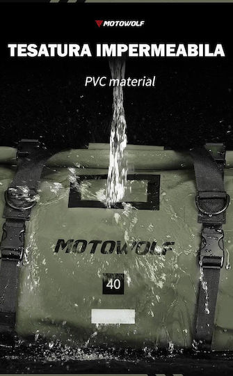 Motowolf Sac uscat Rucsacuri cu o capacitate de 66 litri Galben