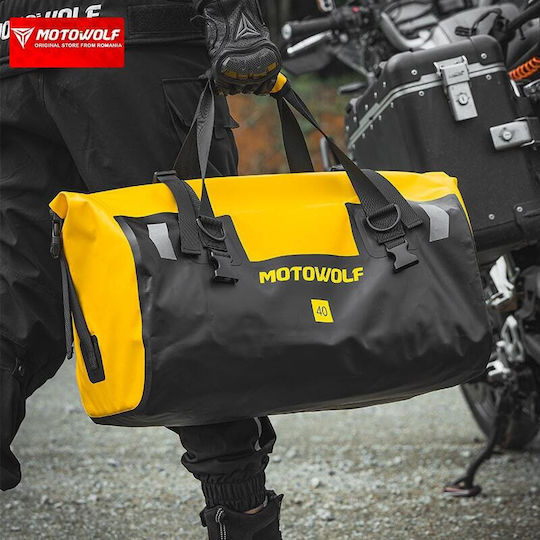 Motowolf Sac uscat Rucsacuri cu o capacitate de 66 litri Galben