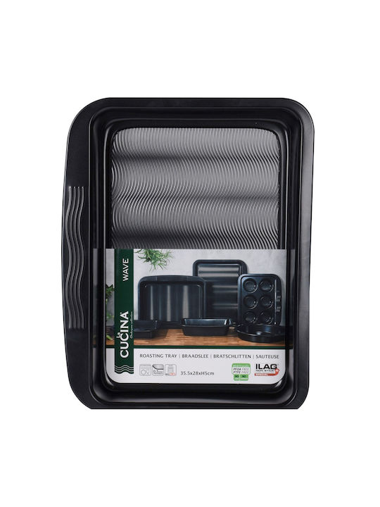 Koopman Tavă Din Oțel Inoxidabil Cu Acoperire Antiaderentă 33.5x28cm