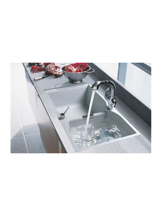 Macart Campus N-175 Drop-In Sink Left Synthetic Granite W92xD51cm Everest
