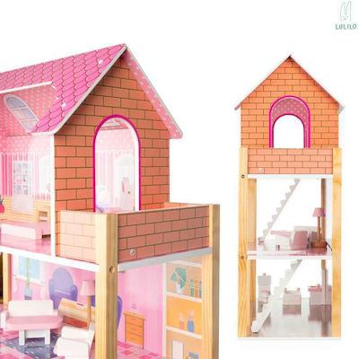 Loco Wooden Dollhouse ISC3121