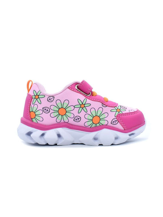 Minnie Mouse Kids Sneakers Anatomic with Lights Fuchsia