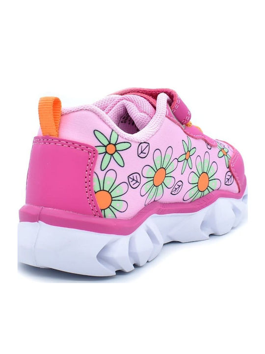 Kids Sneakers Anatomic with Scratch & Lights Fuchsia