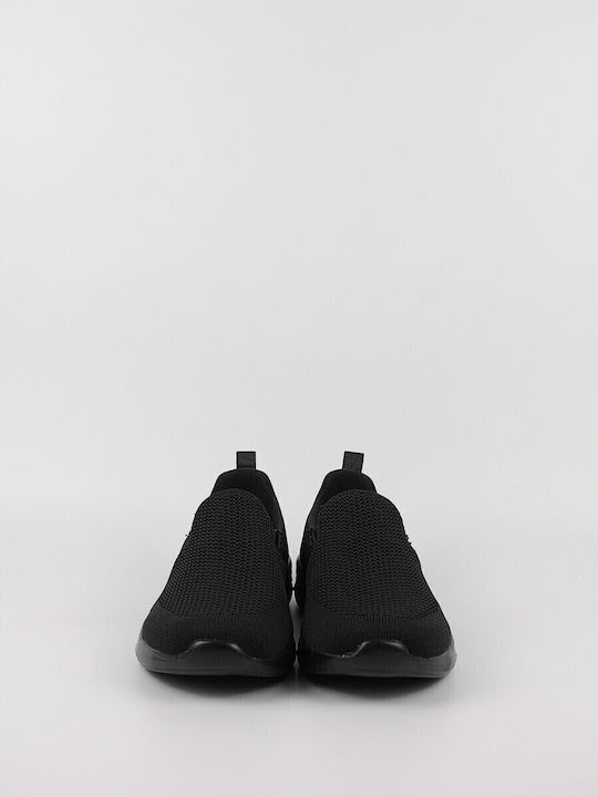Walky Γυναικεία Slip-On Μαύρα