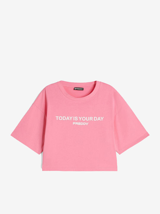 Дамски T-shirt Розов