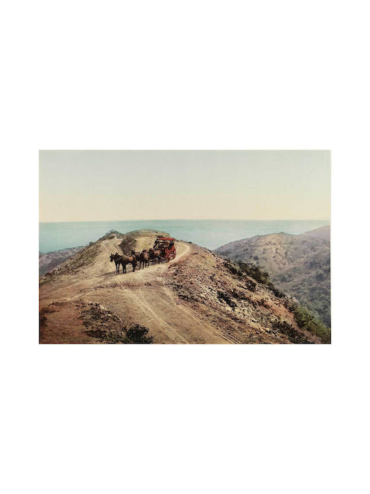 Farnsworth's Loop, Santa Catalina Island Gemälde auf Leinwand 90x60cm
