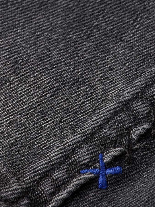 Haut Ψηλόμεσο Γυναικείο Jean Παντελόνι σε Slim Εφαρμογή Μαύρο