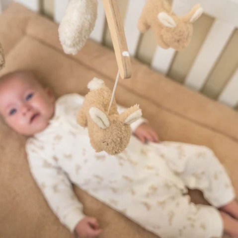 Little Dutch Mobile for Cot with Music Baby Bunny for 6++ Months