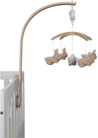 Little Dutch Mobile for Cot with Music Baby Bunny for 6++ Months